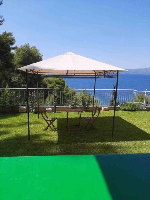 דירות Markopoulon Oropou Amfiteatrico Sea View - Kalamos Attiki מראה חיצוני תמונה