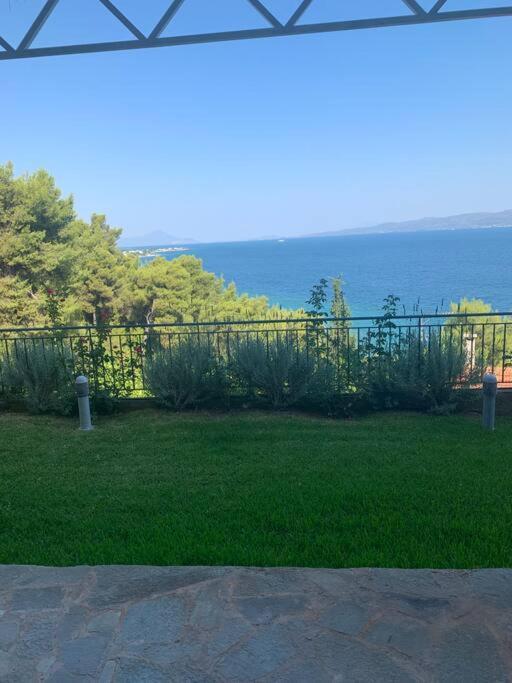 דירות Markopoulon Oropou Amfiteatrico Sea View - Kalamos Attiki מראה חיצוני תמונה