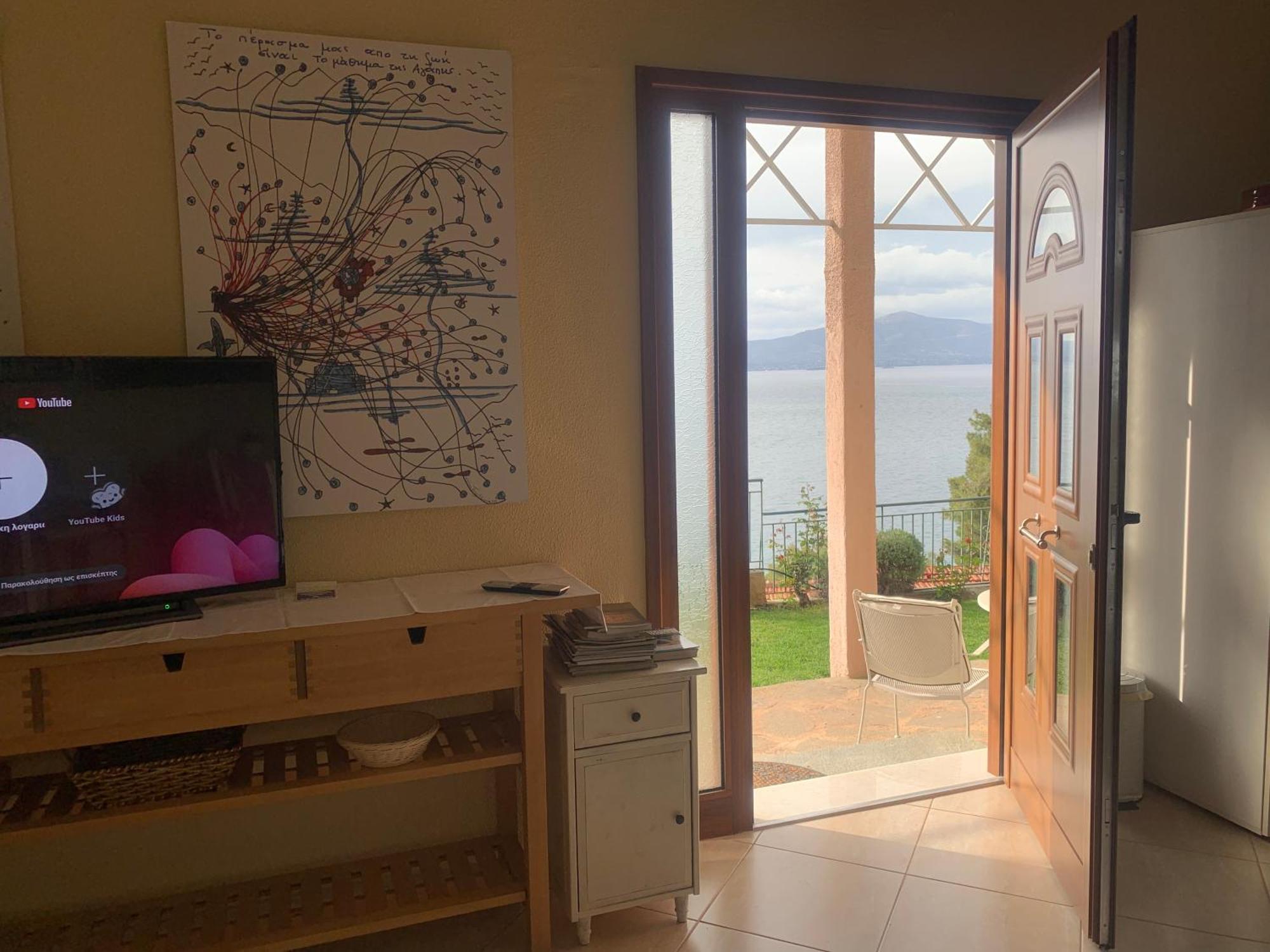 דירות Markopoulon Oropou Amfiteatrico Sea View - Kalamos Attiki מראה חיצוני תמונה